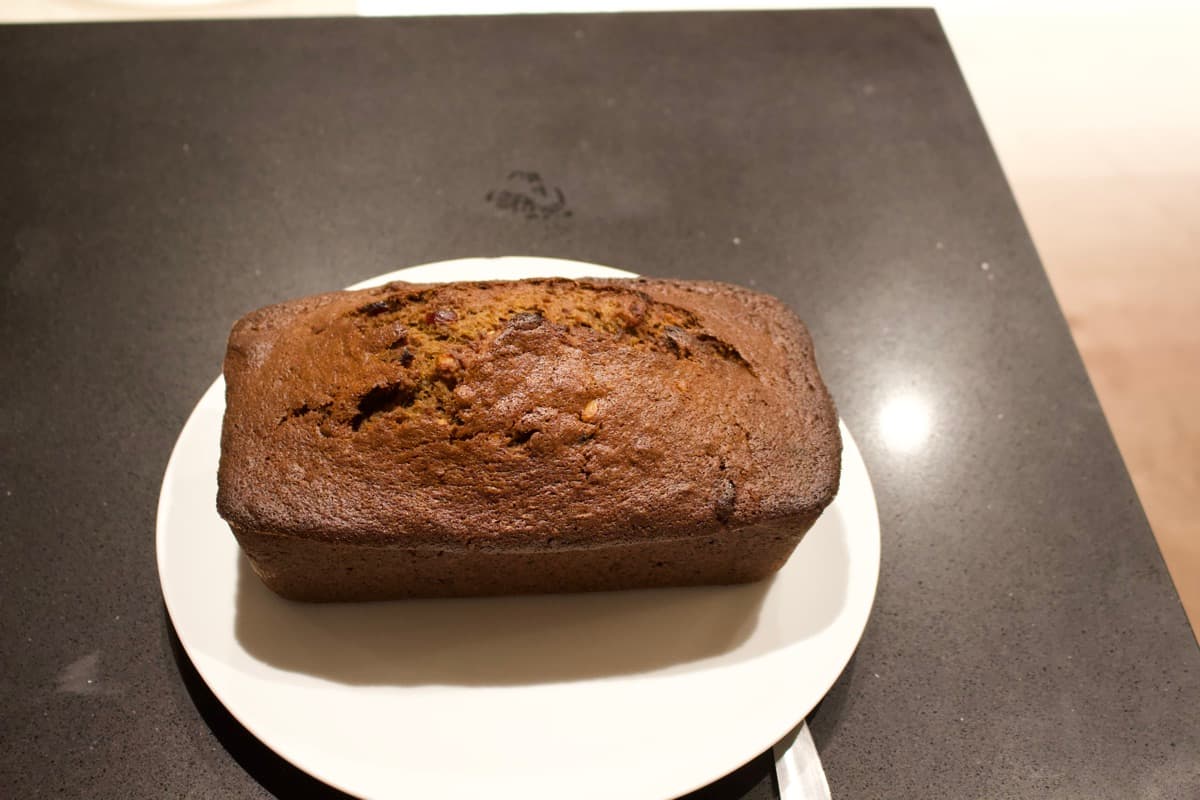 Banana bread loaf